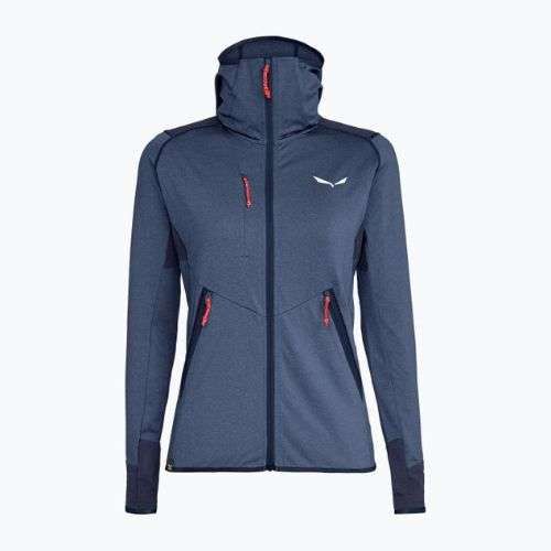 Salewa dámská fleecová mikina Agner Hybrid PL/DST FZ Hoody navy blue 00-0000027372