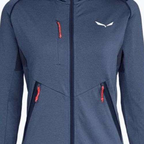 Salewa dámská fleecová mikina Agner Hybrid PL/DST FZ Hoody navy blue 00-0000027372