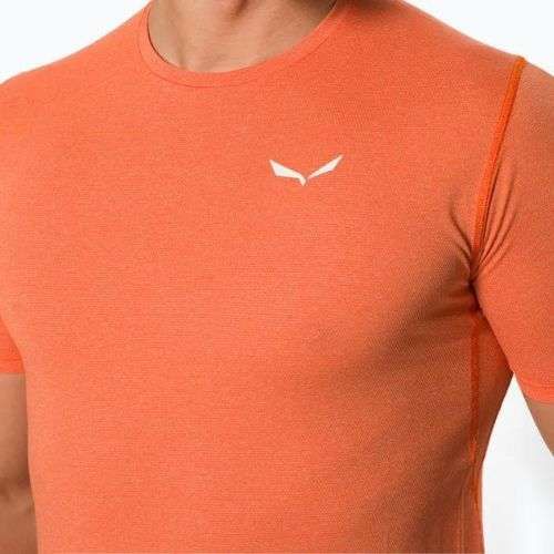 Pánské trekové tričko Salewa Pedroc 3 Dry oranžové 00-0000027725