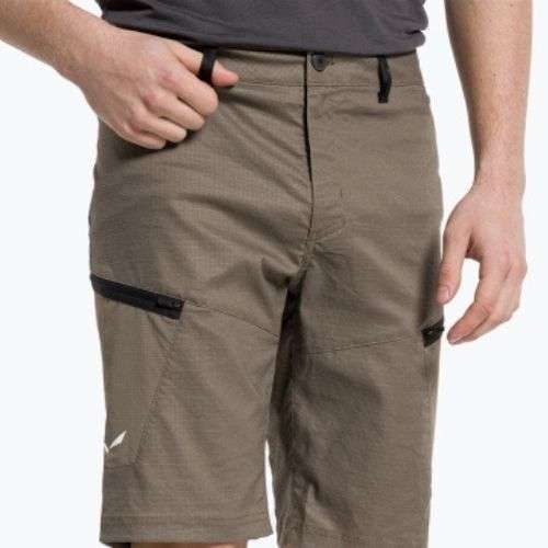 Salewa Lavaredo Hemp pánské turistické šortky hnědé 00-0000028033