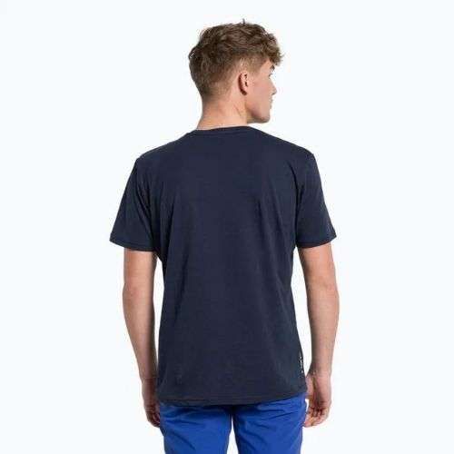 Pánské trekingové tričko Salewa Alpine Hemp Logo navy blue 00-0000028132