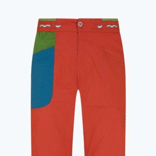 Pánské lezecké kalhoty La Sportiva Fuente červené N69313718