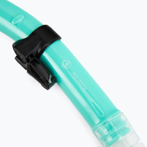 Šnorchlovací set  AQUASTIC Maska + Šnorchl modrý MSA-01N