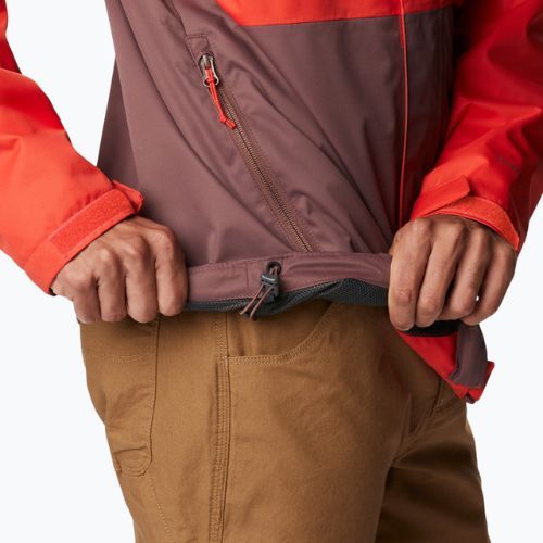 Pánská nepromokavá bunda Columbia Hikebound červená 1988621839