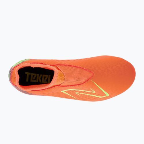 Dětské kopačky New Balance Tekela V4 Magique FG JR neon dragonfly