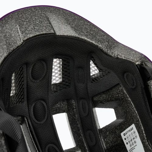 Dětská cyklistická přilba ATTABO K200 fialová