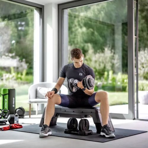 Nastavitelná činka XTREXO TXO-B4W002 24 kg black