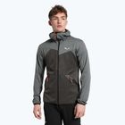 Salewa pánská fleecová mikina Puez Melange PL FZ Hoody šedá 00-0000027386