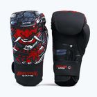 Pánské boxerské rukavice GroundGame "Samurai" černé 21BOXGLOSAM10