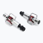 Pedály na kolo Crankbrothers Eggbeater 1 stříbrno-červene CR-14792