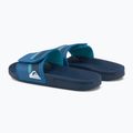 Pánské žabky Quiksilver Rivi Slide Adjust blue/blue/green 3