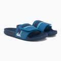 Pánské žabky Quiksilver Rivi Slide Adjust blue/blue/green 4