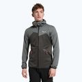 Salewa pánská fleecová mikina Puez Melange PL FZ Hoody šedá 00-0000027386