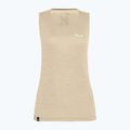 Dámské trekové tričko Salewa Puez Graphic Dry Tank beige 00-0000027482