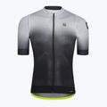 Pánský cyklistický dres Alé Gradient black/white L22144400