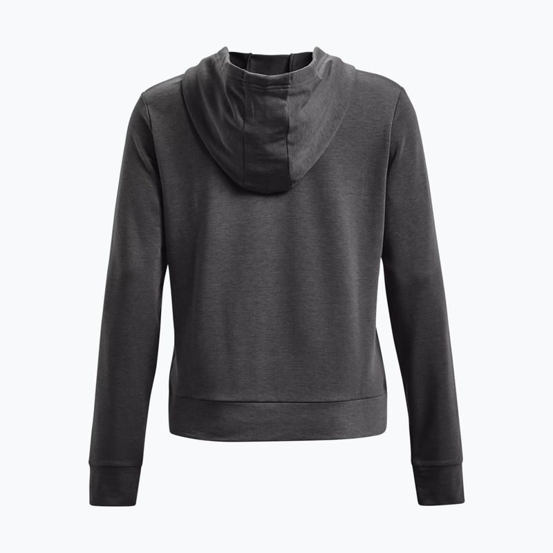 Dámská tréninková mikina Under Armour Rival Terry Full Zip Hoodie šedá 1369853 2