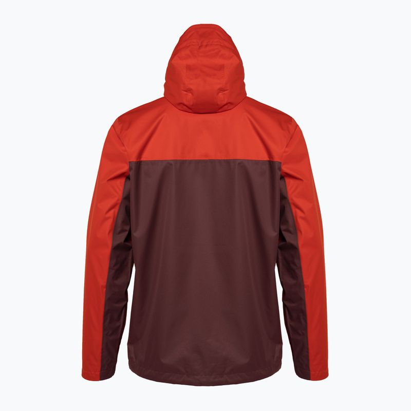Pánská nepromokavá bunda Columbia Hikebound červená 1988621839 2