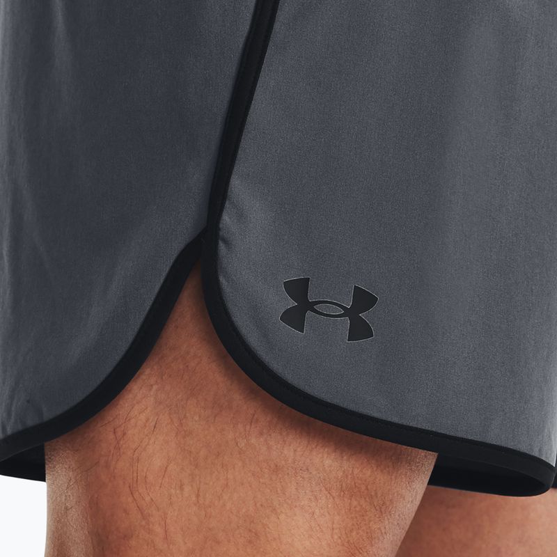 Under Armour Hiit Woven šedé pánské tréninkové šortky 1377027 8