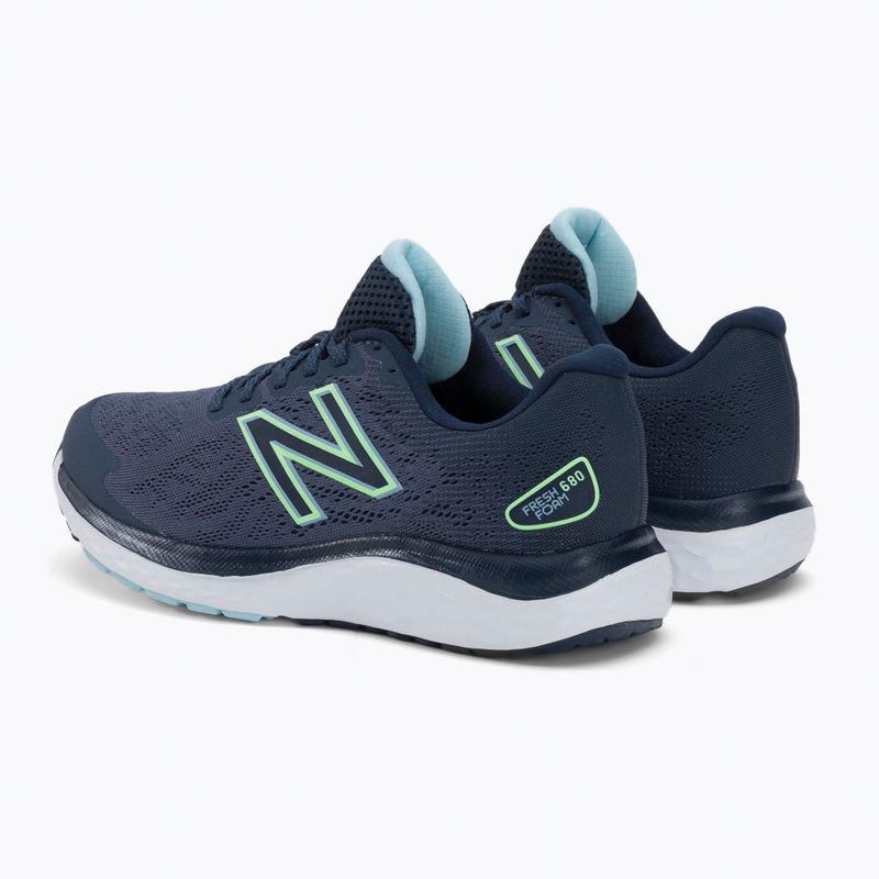 Dámské běžecké boty New Balance W680V7 tmavě modré NBM680C 3