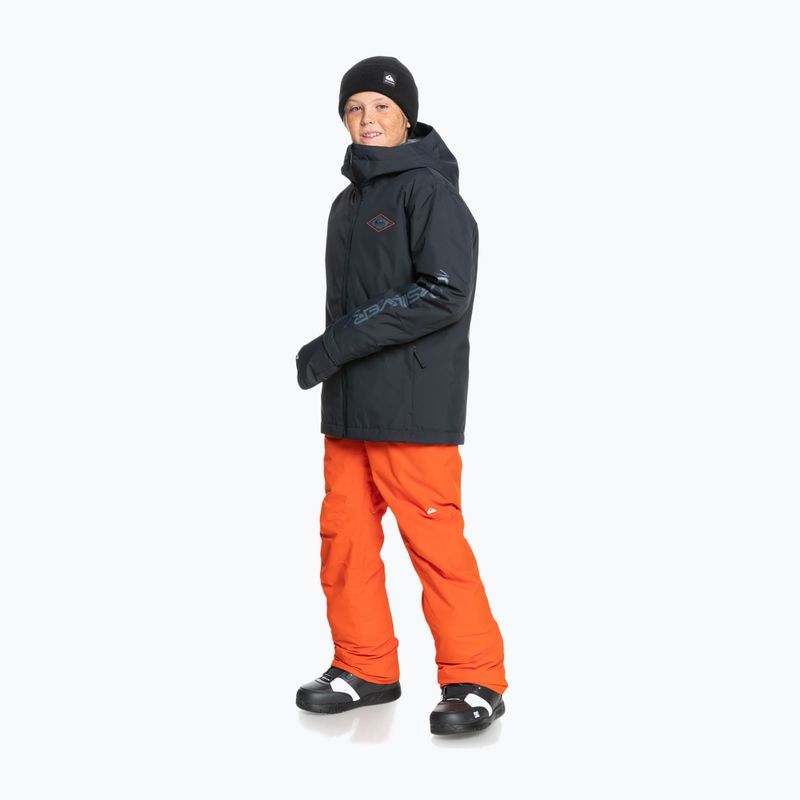 Dětské snowboardové kalhoty Quiksilver Estate oranžové EQBTP03033 2