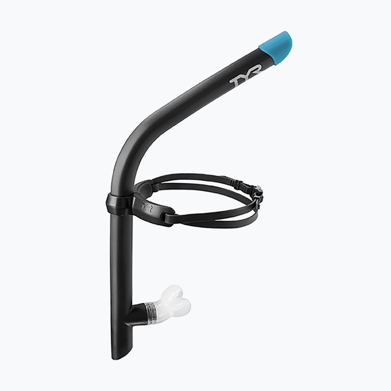 Plavecký šnorchl TYR Ultralite Snorkel 2.0 černo-modrý LSNRKL_001 4
