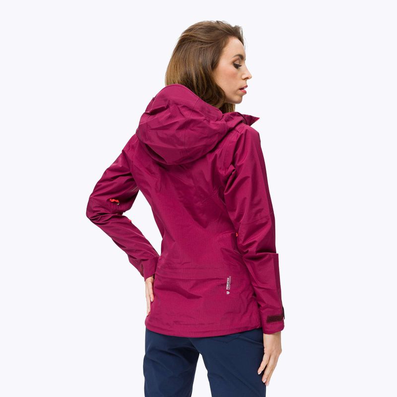 Salewa dámská bunda do deště Sella Responsive bordó 00-0000027879 3