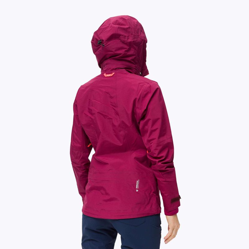 Salewa dámská bunda do deště Sella Responsive bordó 00-0000027879 4