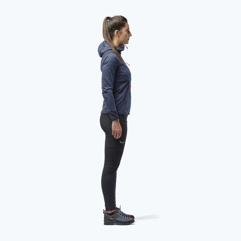 Salewa dámská fleecová mikina Agner Hybrid PL/DST FZ Hoody navy blue 00-0000027372 4
