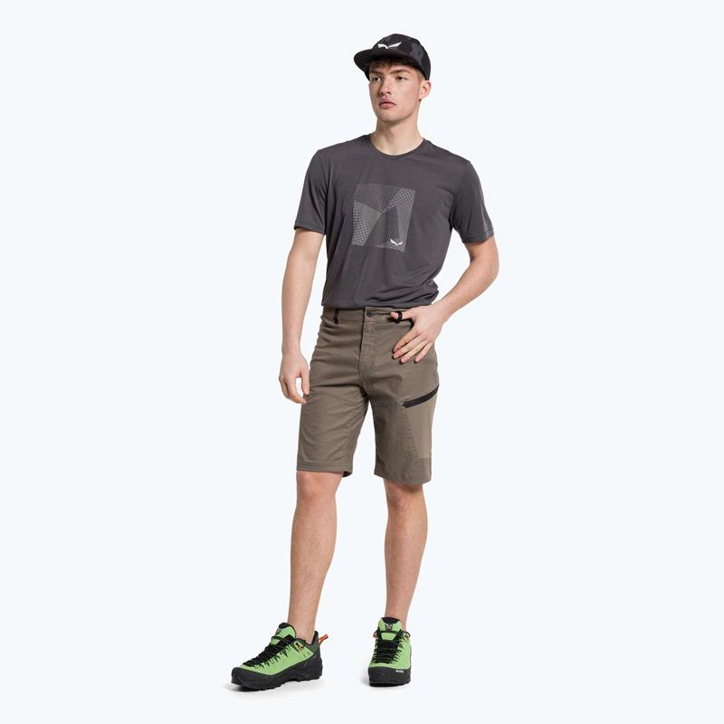 Salewa Lavaredo Hemp pánské turistické šortky hnědé 00-0000028033 2