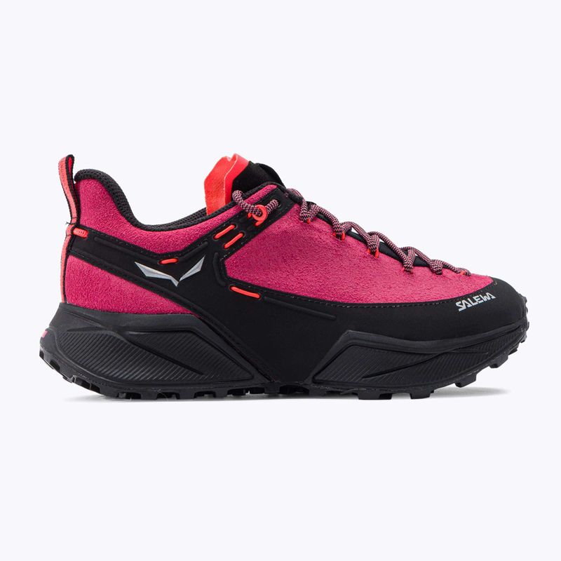 Salewa Dropline Leather dámské turistické boty růžové 00-0000061394 2