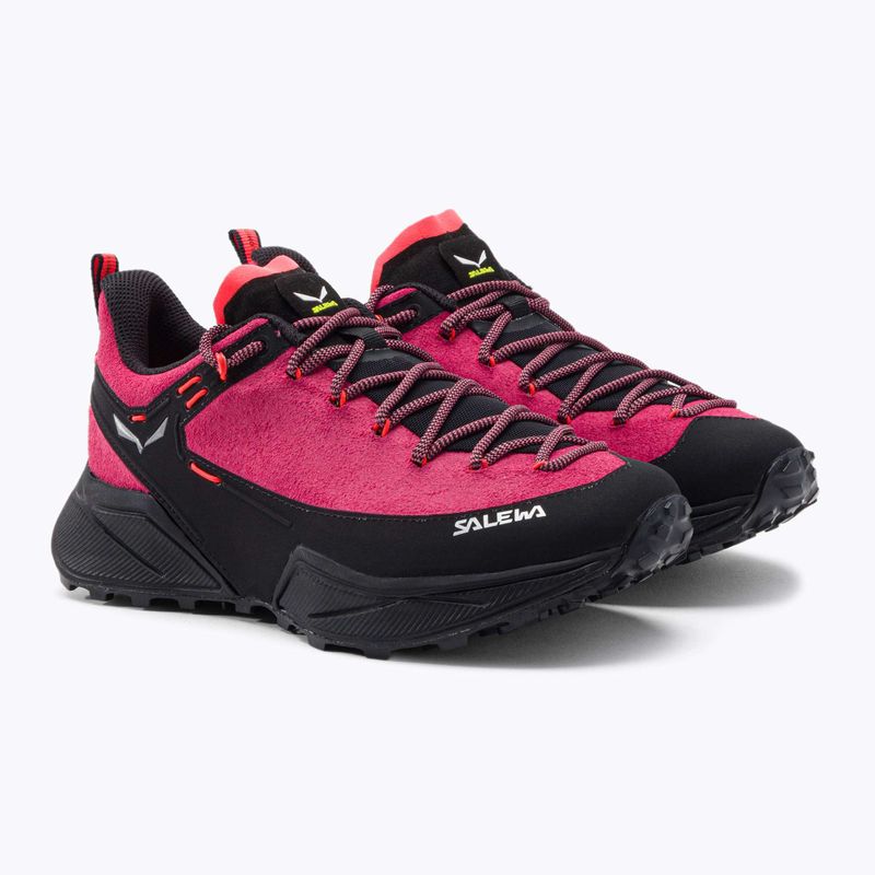 Salewa Dropline Leather dámské turistické boty růžové 00-0000061394 5