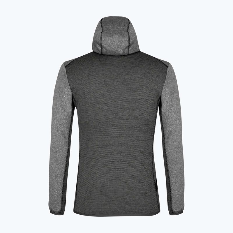 Salewa pánská fleecová mikina Puez Melange PL FZ Hoody šedá 00-0000027386 5