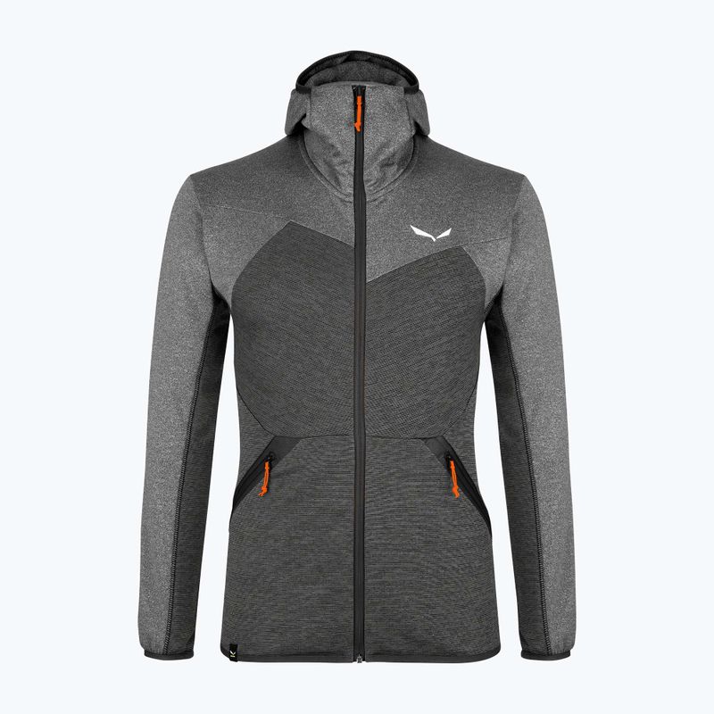 Salewa pánská fleecová mikina Puez Melange PL FZ Hoody šedá 00-0000027386 6