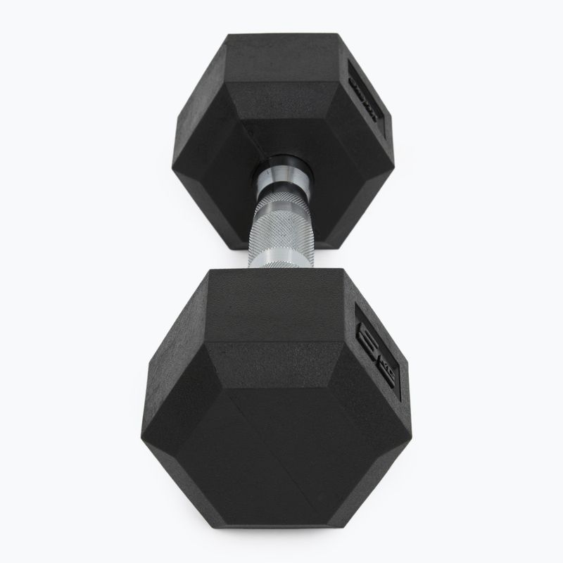 Pogumovaná činka XTREXO Hex HXD50 5 kg 6