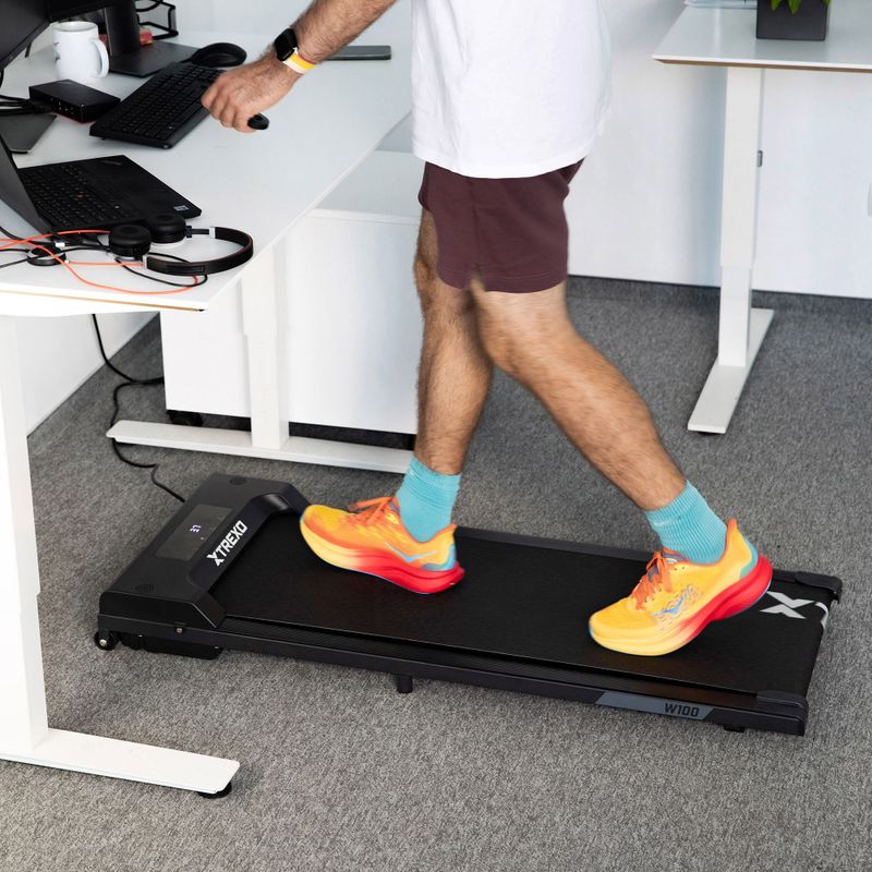 Běžecký pás elektrický XTREXO Walking Pad W100 černý 8