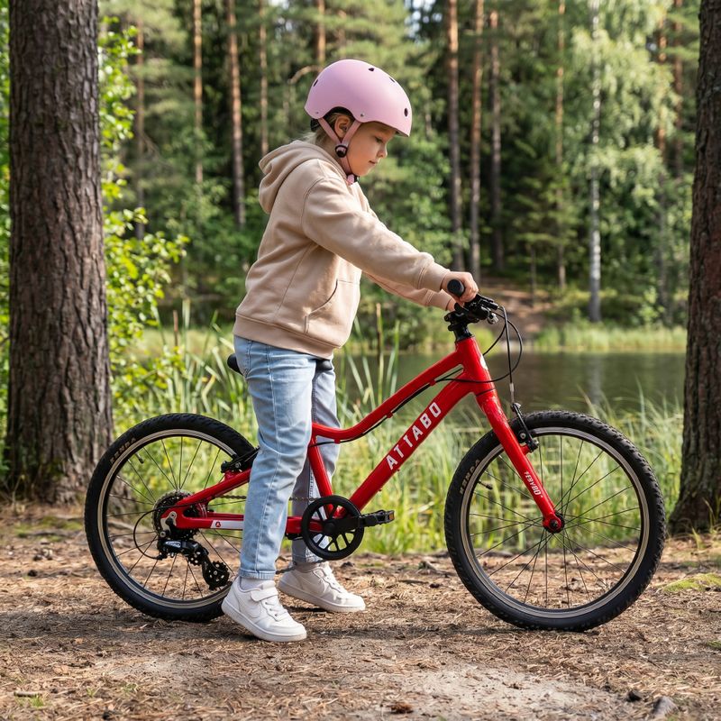 Dětské kolo ATTABO EASE 20" červené 7