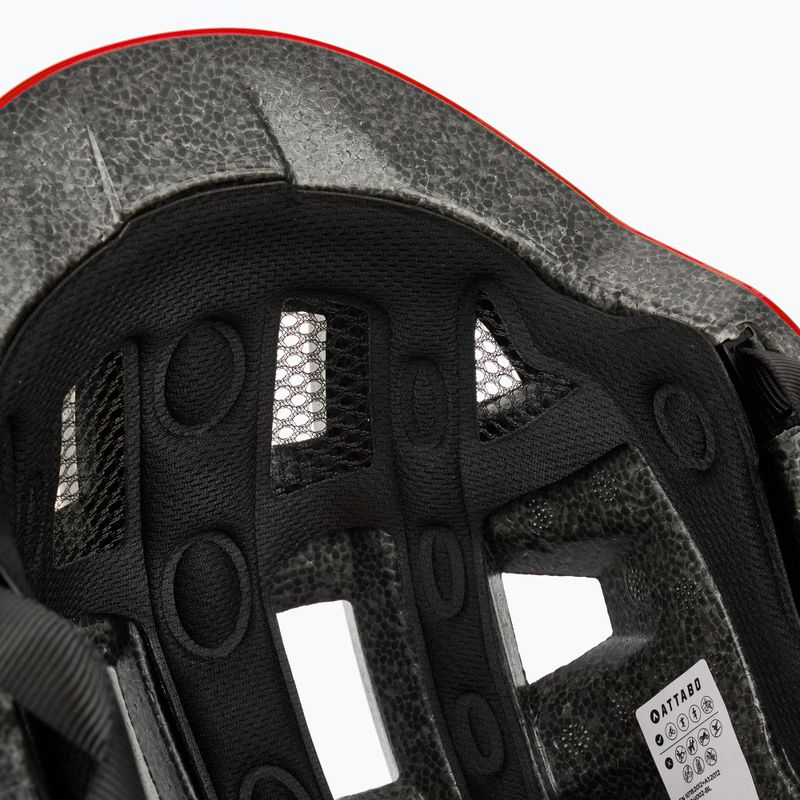 Dětská cyklistická přilba ATTABO K200 červená 8