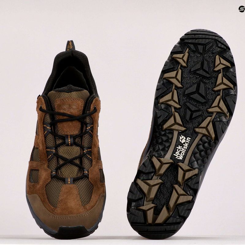 Pánská trekingová obuv Jack Wolfskin Vojo 3 Texapore hnědá 4042441_5298 9