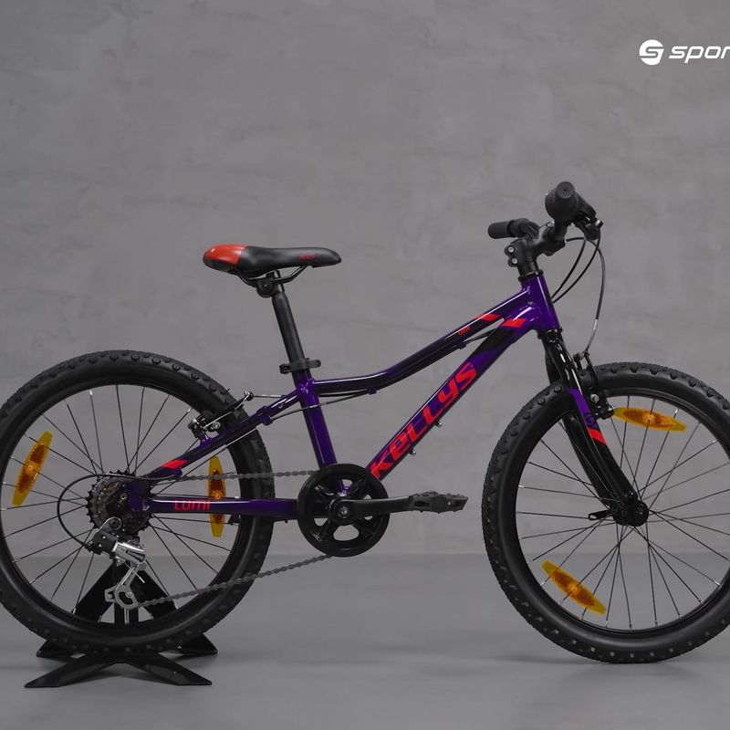 Dětské kolo Kellys Lumi 30 20  fialové 72390 15