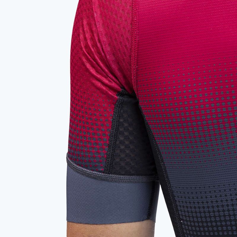 Pánský cyklistický dres Alé Gradient black/red L22144426 7