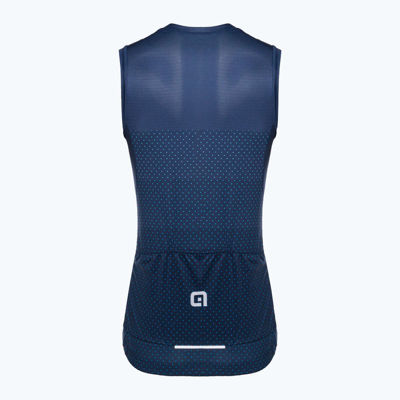 Dámský cyklistický dres Alé Level modrý L22202402 8
