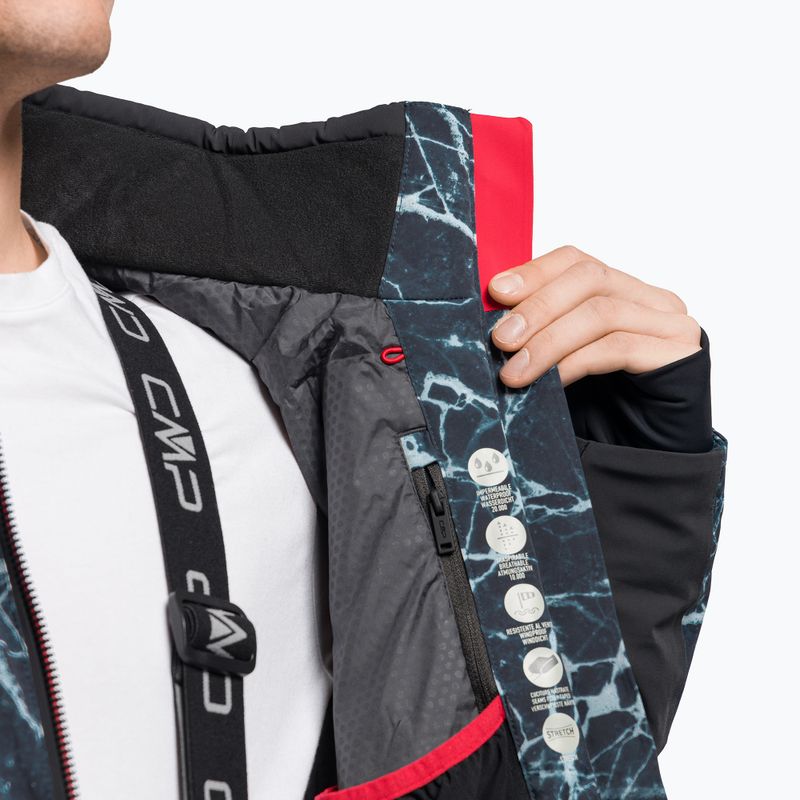 Pánská lyžařská bunda CMP tmavě modrá 31W0087/11ZH 13