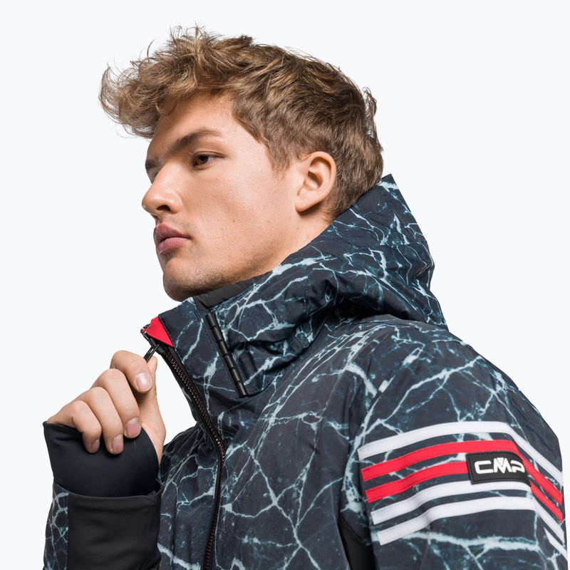 Pánská lyžařská bunda CMP tmavě modrá 31W0087/11ZH 8