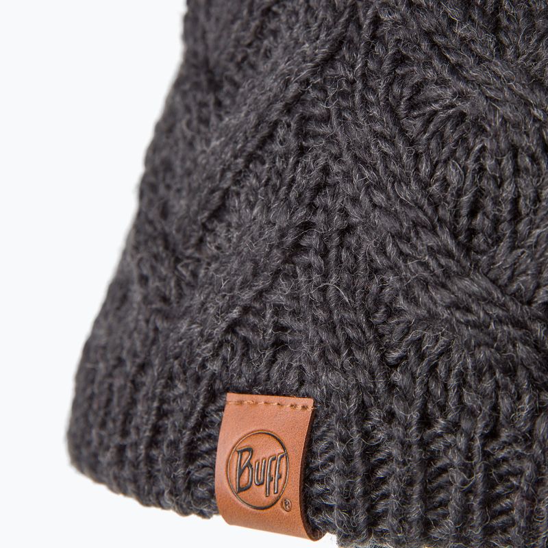 Čepice BUFF Knitted & Fleece Hat Caryn šedá 123515.901.10.00 3