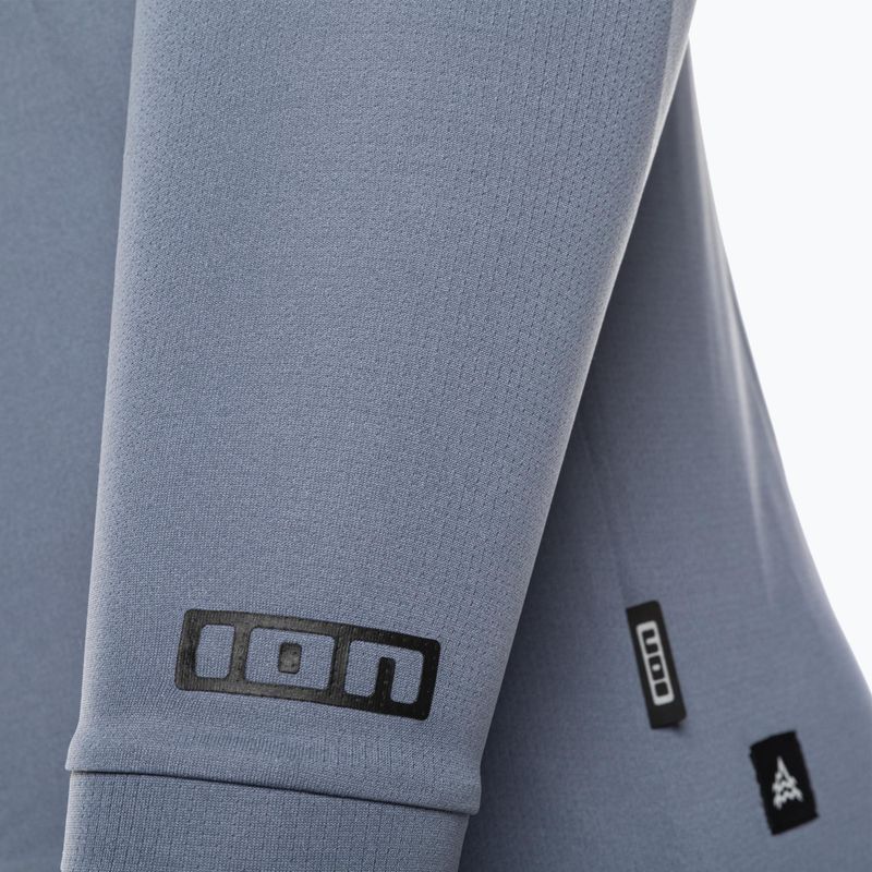 Pánský cyklistický dres Ion Traze Ls modrý 47222-5065 4