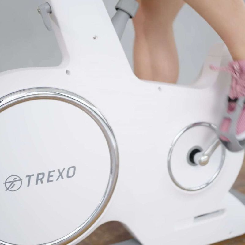 Stacionární kolo XTREXO bílý EB-500S 17