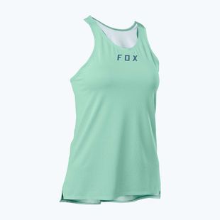 Dámský cyklistický dres Fox Flexair Tank Top zelený 29348_167