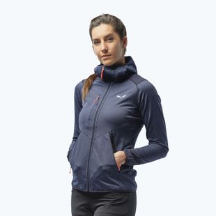 Salewa dámská fleecová mikina Agner Hybrid PL/DST FZ Hoody navy blue 00-0000027372