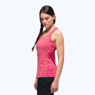 Salewa dámské trekové tričko Agner Hybrid Dry Tank pink 00-0000027705