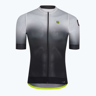 Pánský cyklistický dres Alé Gradient black/white L22144400